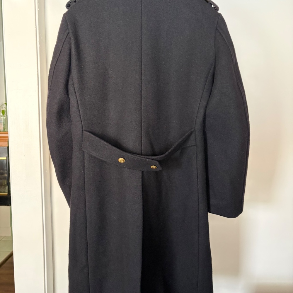 US Navy wool bridge coat - Picture 2 of 4